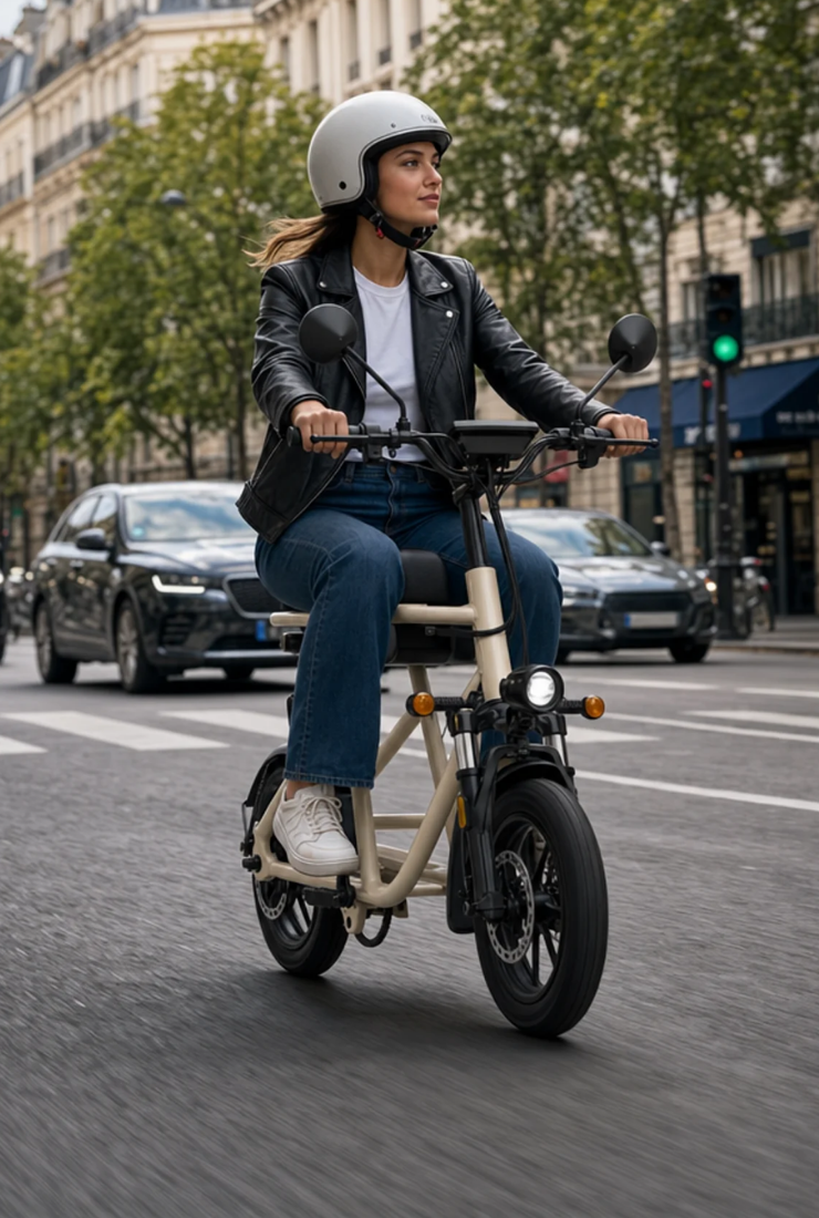 Homologuée pour la route