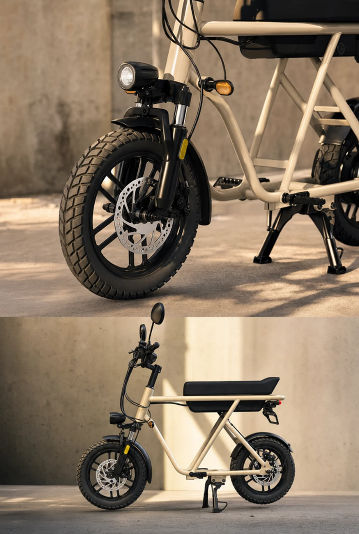 Un style mini-moto qui sort du lot
