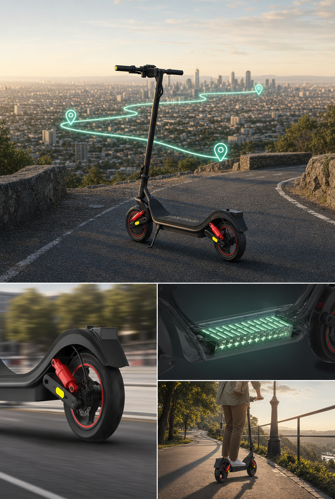 Jusqu'à 60 km d'autonomie