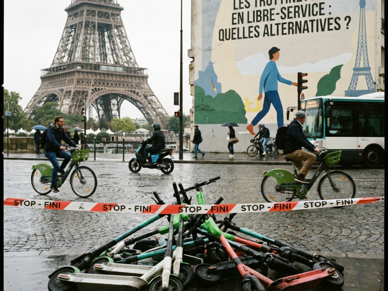 Paris a arrêté les trottinettes en libre-service : quelles alternatives ?