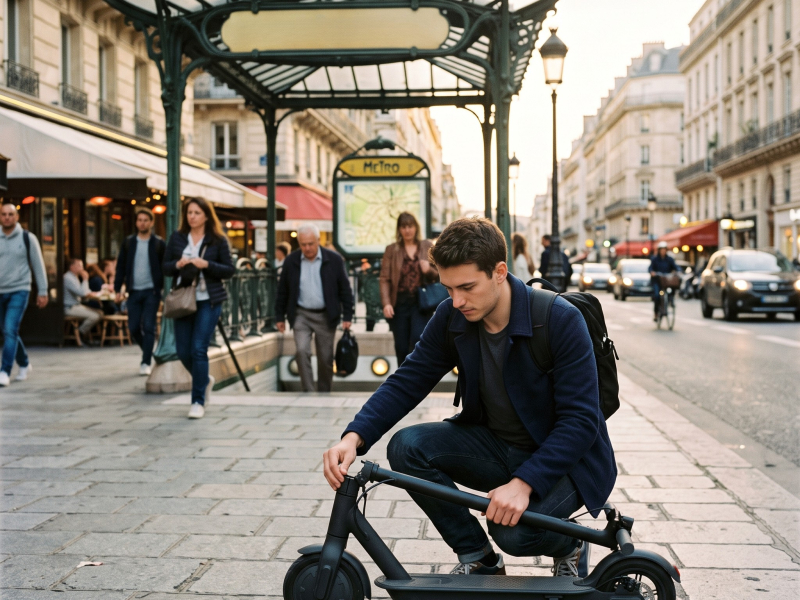 Trottinette et transports en commun : ce qu'il faut savoir