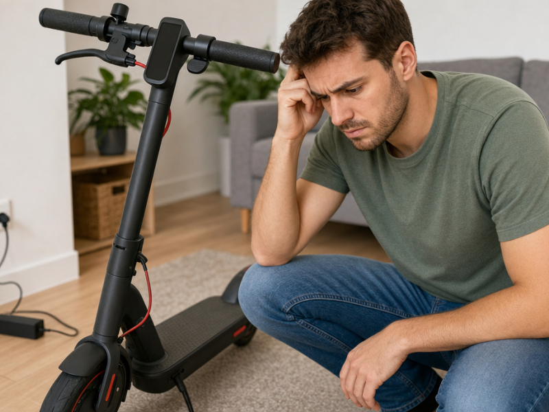 Ma trottinette électrique ne démarre plus : que faire ?